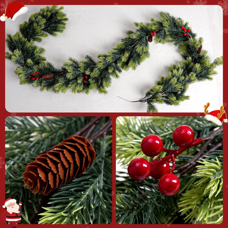 Artificial Cedar Garland 72